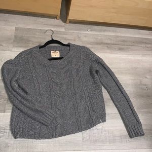 Grey Hollister Sweater
